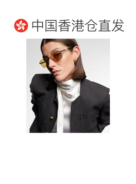 1h可退 香港直邮Bottega Veneta 葆蝶家 女士 弹力矩形太阳眼镜