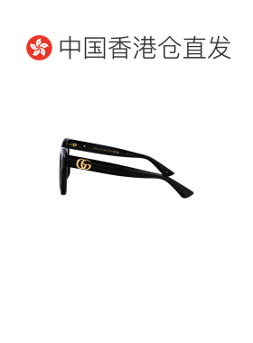 香港直邮Gucci 古驰 女士 INJECTATE 黑色太阳眼镜 GG1830SK001