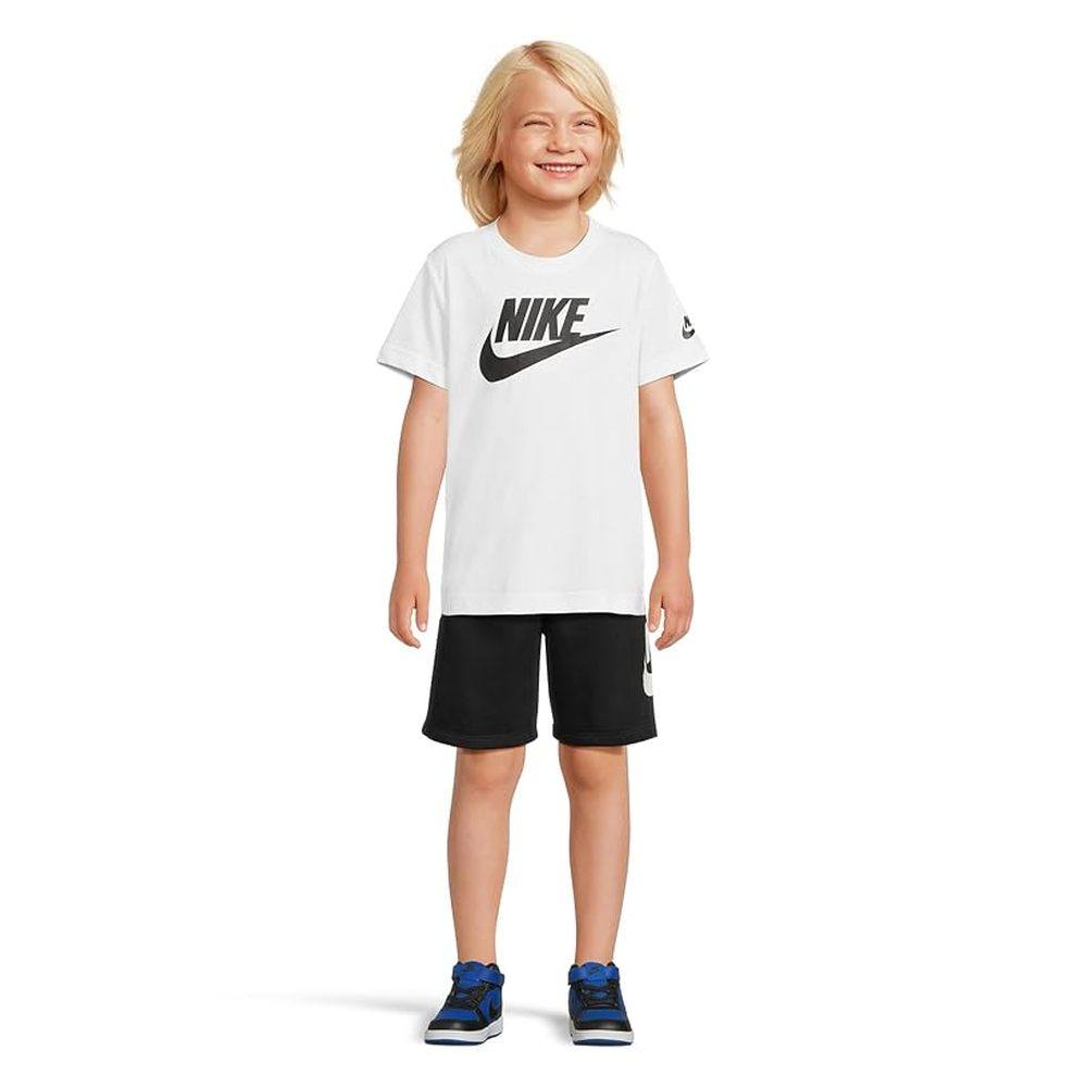 香港直邮Nike 耐克 男童 毛圈布短裤(幼童)童装 black黑色 舒适时,淘宝优惠券,粉丝福利购,淘宝优惠卷