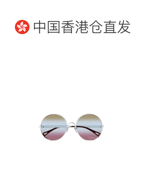 1h可退 香港直邮Chloe 蔻依 女士 Eyewear 圆框太阳镜 CH0321S