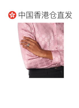 香港直邮Gucci 古驰 女士 GG 纯银戒指 000919 metal金属色 舒适
