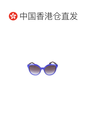 香港直邮FENDI 女士眼镜 FF0045SMHW-0 AW2021 灰色 圆框太阳镜