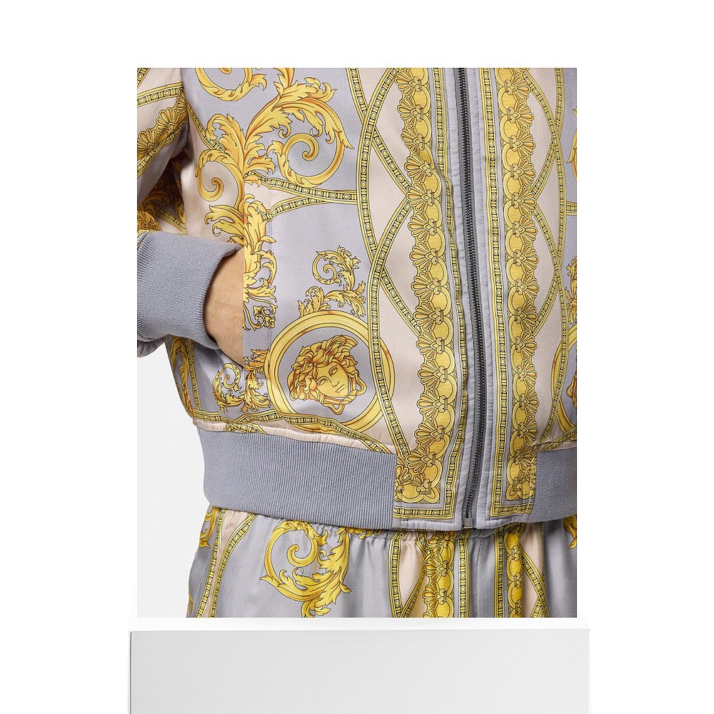 香港直邮Versace LA COUPE DES DIEUX飞行员夹克 10162491A11388 - 图3