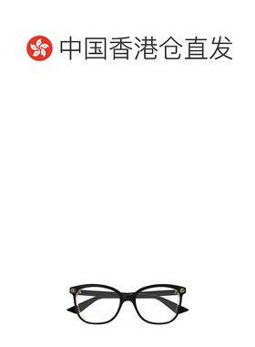 1h可退 香港直邮Gucci 古驰 女士 全框平光镜 GG1816O black黑色
