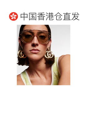 1h可退 香港直邮Gucci 古驰 女士 Signoria 防护罩太阳眼镜