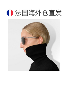 自营Burberry/博柏利 男士银色醋酸纤维太阳镜新款