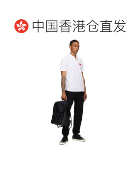 1h可退 香港直邮HUGO 雨果 男士 Enameled Logo 戒指 50544511
