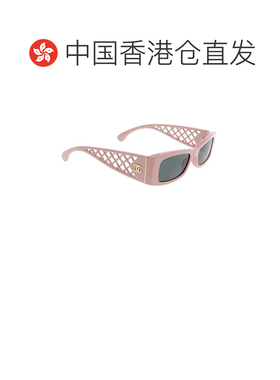 香港直邮CHANEL 女士眼镜 CH55661846S4 CO 灰色 全框太阳镜
