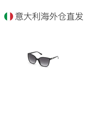 1h可退 欧洲直邮GUESS 女士太阳镜 GU774801B01B SS2024 黑色 GU7