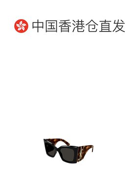 香港直邮Saint Laurent 徽标字母太阳镜 SLM119BLAZE