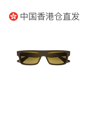 1h可退 香港直邮Gucci 古驰 男士 全框太阳镜 GG1616S brown棕色