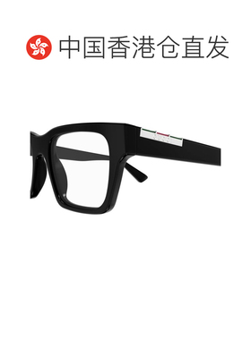 1h可退 香港直邮Gucci 古驰 男士 长方形平光镜 GG1889O black黑