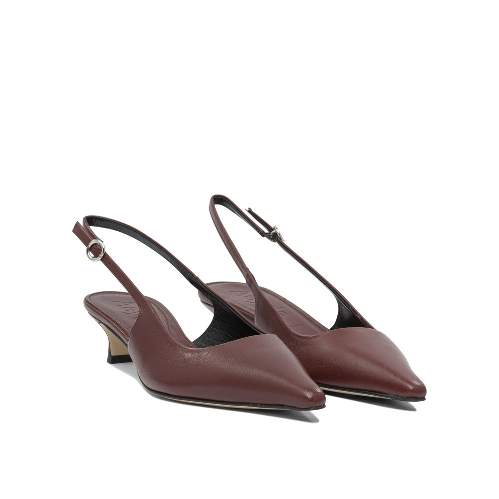 1h可退 香港直邮aeyde 女士 酒红橡胶高跟鞋 CATRINANAPPALEATHER,淘宝优惠券,粉丝福利购,淘宝优惠卷