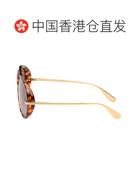 1h可退 香港直邮Bottega Veneta 葆蝶家 女士 棕色 & 金色 Classi