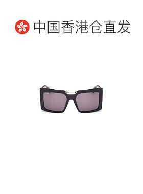 香港直邮MAX MARA 女士太阳镜 MM012401A AW2025 黑色 方形太阳镜