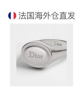 自营欧洲直邮Dior迪奥 Medaillon 男士银色图章戒指