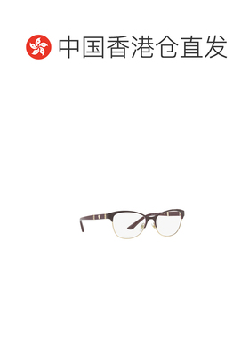 香港直邮VERSACE 女士眼镜 VE1233Q1366 AW2025 白色 徽标眼镜