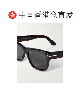 香港直邮Tom Ford 汤姆 福特 男士 Finn D形框龟甲色醋纤太阳眼镜