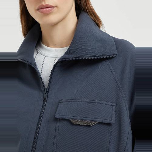 欧洲直邮BRUNELLO CUCINELLI 25秋冬 252MH827SN706C7186 女士 夹 - 图2