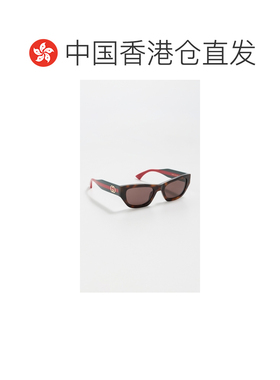 1h可退 香港直邮Gucci 古驰 女士 网纹太阳眼镜  舒适时尚