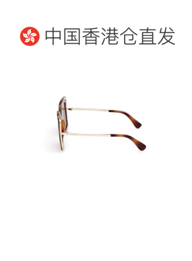 香港直邮MaxMara 麦斯玛拉 女士 方格太陽眼鏡 MM 【付后1h可退】