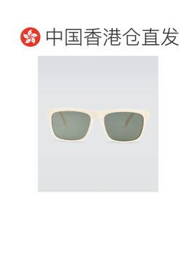 香港直邮Celine 思琳 男士 矩形醋纤太阳眼镜 white白色 舒适时尚