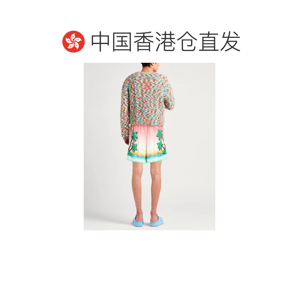 1h可退 香港直邮Casablanca 男士 短裤 pink粉色 舒适时尚,淘宝优惠券,粉丝福利购,淘宝优惠卷
