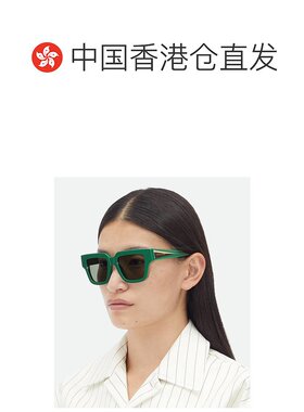 【99新未使用】香港直邮Bottega Veneta 几何框太阳镜 BV1276S