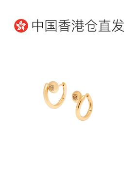 香港直邮Loewe 迷你环形耳环 JJ07239X07配饰 【付后1h可退】