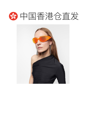 香港直邮Balenciaga 巴黎世家 女士 90s 椭圆形太阳眼镜