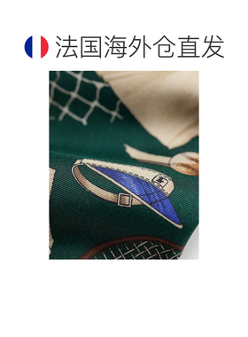 自营欧洲直邮Ralph Lauren拉夫劳伦 男士多色网球图案真丝领带
