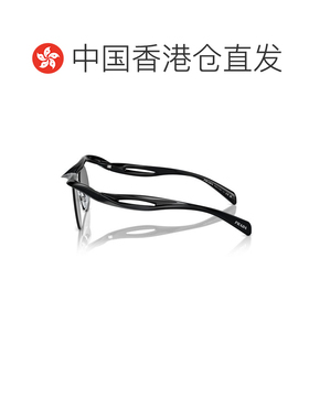 1h可退 香港直邮Prada 普拉达 男士 圆框太阳镜 PRA18S black黑色