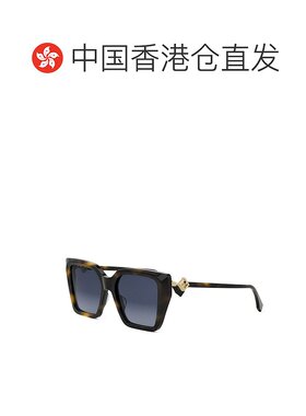 1h可退 香港直邮Fendi 芬迪 女士 FF FE40161I 55F 钻石太阳镜 FE