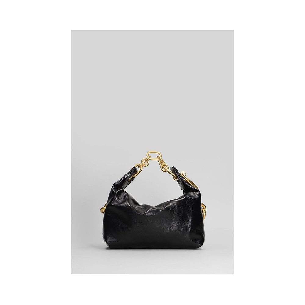 1h可退 香港直邮Balmain 巴尔曼 女士 Sync 迷你链条装饰皮革手提 - 图0