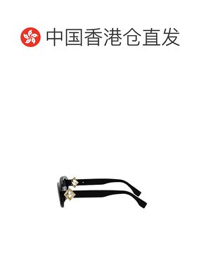 1h可退 香港直邮Fendi 芬迪 女士 Eyewear 橢圓形鏡框太陽眼鏡 FE