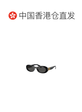 香港直邮MIU MIU 女士太阳镜 MU06ZS1AB5S0C AW2025 黑色 徽标太