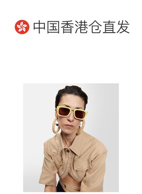 1h可退 香港直邮Jacquemus 女士 Les Lunettes Soli D形框太阳眼