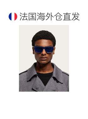 自营欧洲直邮Ferragamo菲拉格慕 男士蓝色醋酸纤维太阳镜