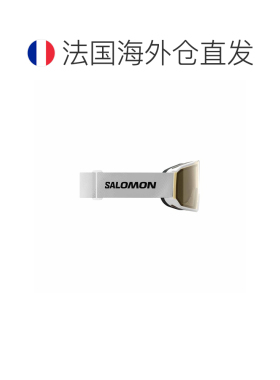 自营欧洲直邮Salomon S/View白色聚碳酸酯防雾滑雪镜男女通用