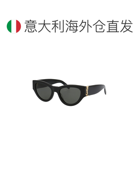 1h可退 欧洲直邮SAINT LAURENT 女士太阳镜 SLM94001 SS2026 黑色