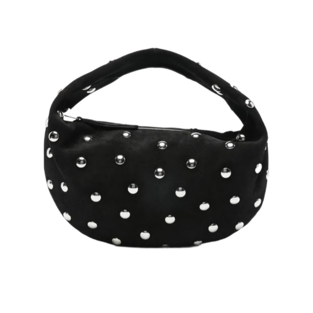 1h可退 香港直邮Khaite 铆钉手提包 H6011726,淘宝优惠券,粉丝福利购,淘宝优惠卷