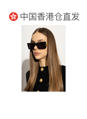 香港直邮BALMAIN 女士眼镜 BPS145A5300 AW2024 黑色 徽标太阳镜