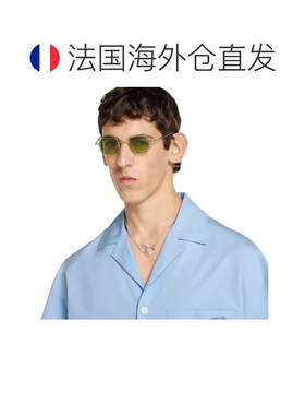 自营欧洲直邮Gucci/古驰 Staffa系列银色925银交织马镫吊坠项链