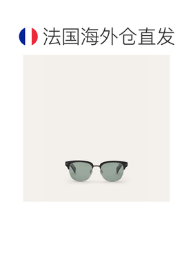 自营欧洲直邮Loro Piana 女士醋酸纤维太阳镜偏光镜黑色