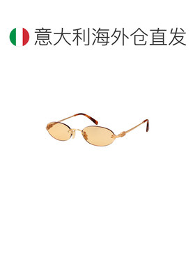 1h可退 欧洲直邮MIU MIU 女士太阳镜 0MUA54S7OE90X SS2026 金色