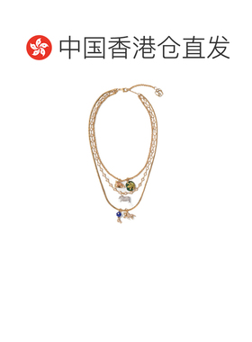 1h可退 香港直邮Burberry 吊饰三层项链 81120271