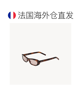 自营欧洲直邮YSL圣罗兰 SHADE系列SL 557女士斑点哈瓦那色/棕色醋