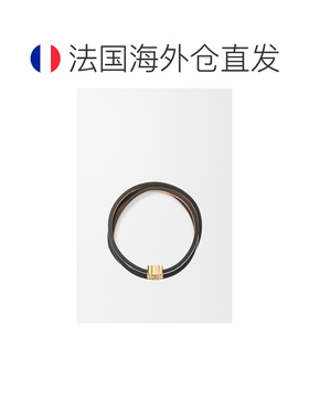 自营1h可退 欧洲直邮LOEWE/罗意威 女士白色小牛皮手链新款配饰