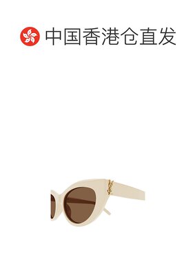 香港直邮Saint Laurent 徽标太阳镜 SLM115