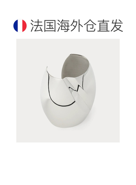 自营欧洲直邮Ralph Lauren拉夫劳伦 女士灰色银色雕刻手镯